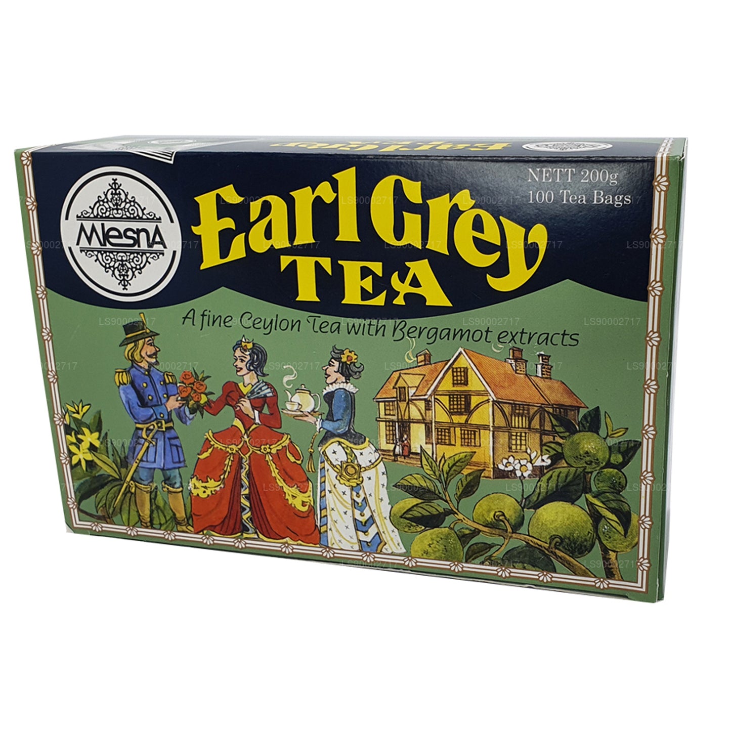 Mlesna Earl Grey theezakjes