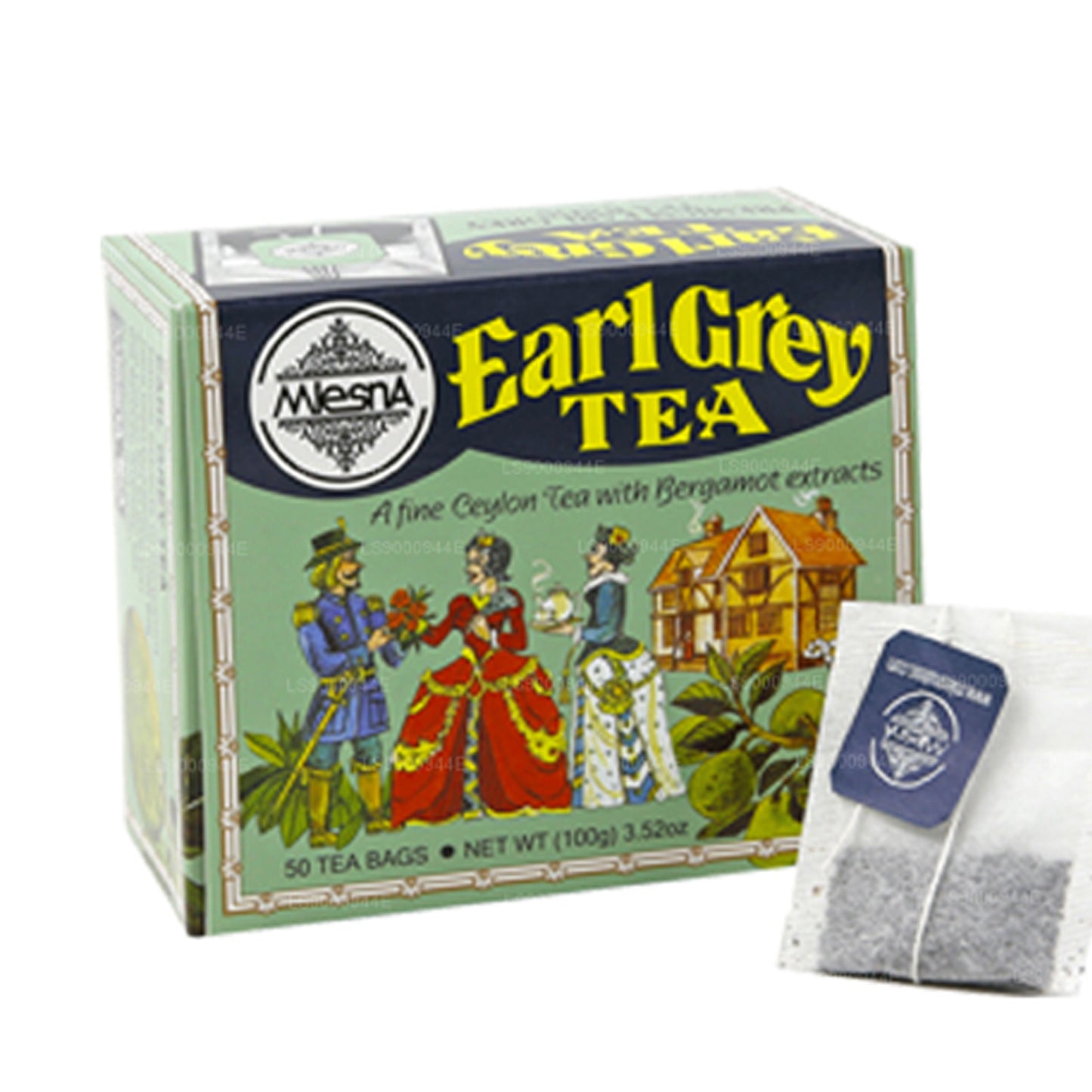 Mlesna Earl Grey theezakjes