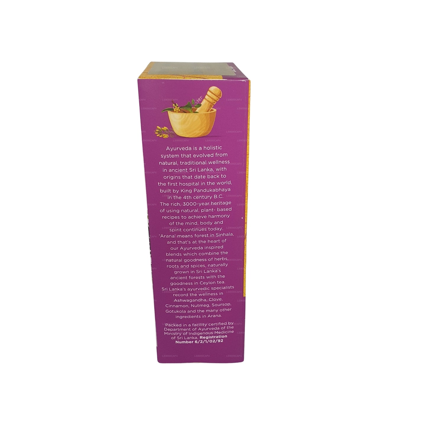 Dilmah Arana Detox natuurlijke kruideninfusie (20 theezakjes zonder etiket)