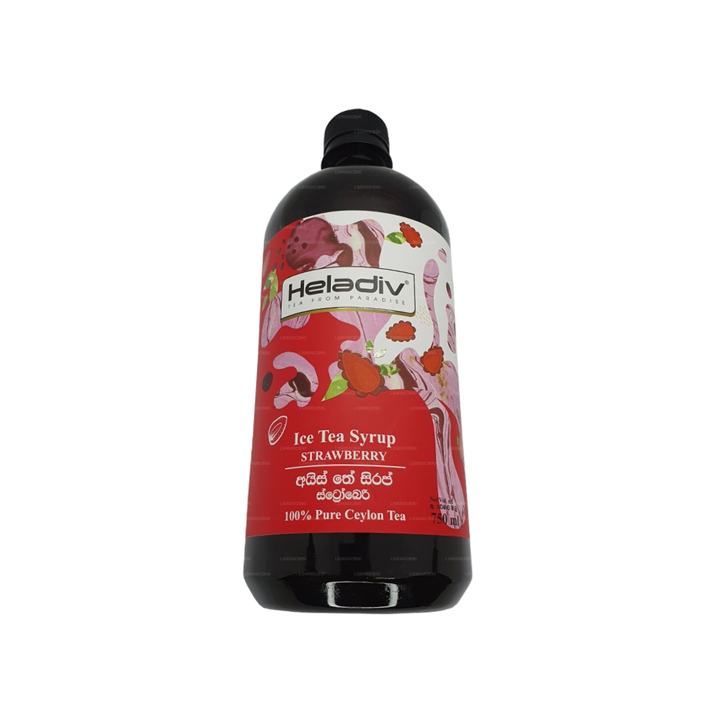 Heladiv Aardbei-ijstheeconcentraat Cordial (750 ml)