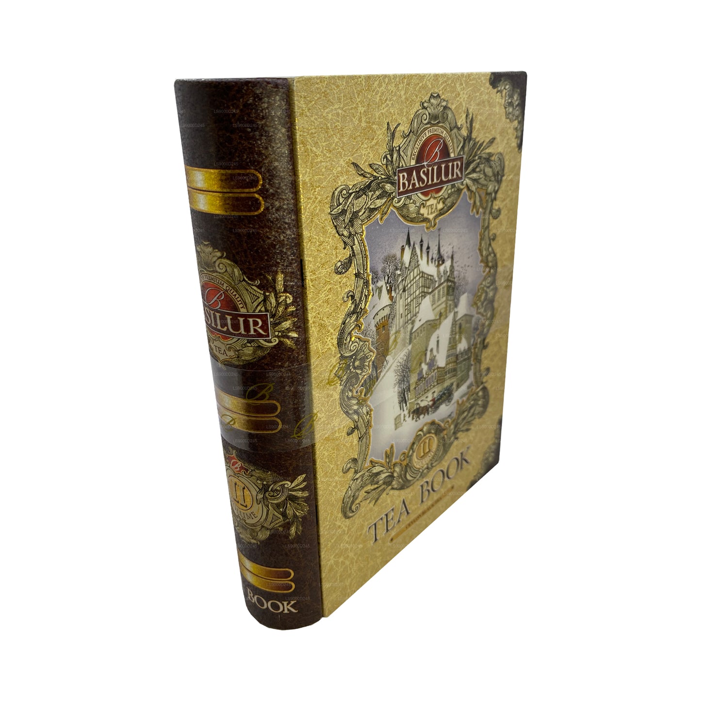 Basilur Theeboek „Tea Book Volume II - Goud” (100g) Caddy