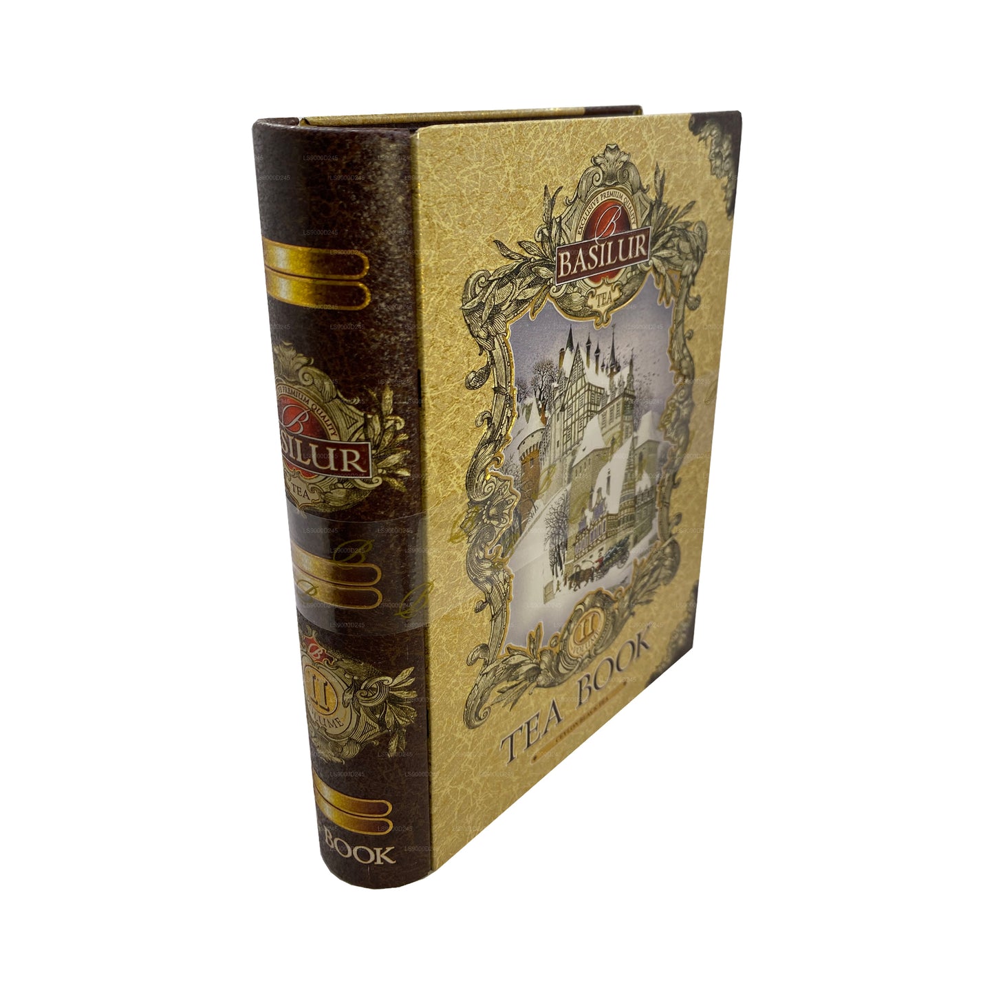 Basilur Theeboek „Tea Book Volume II - Goud” (100g) Caddy