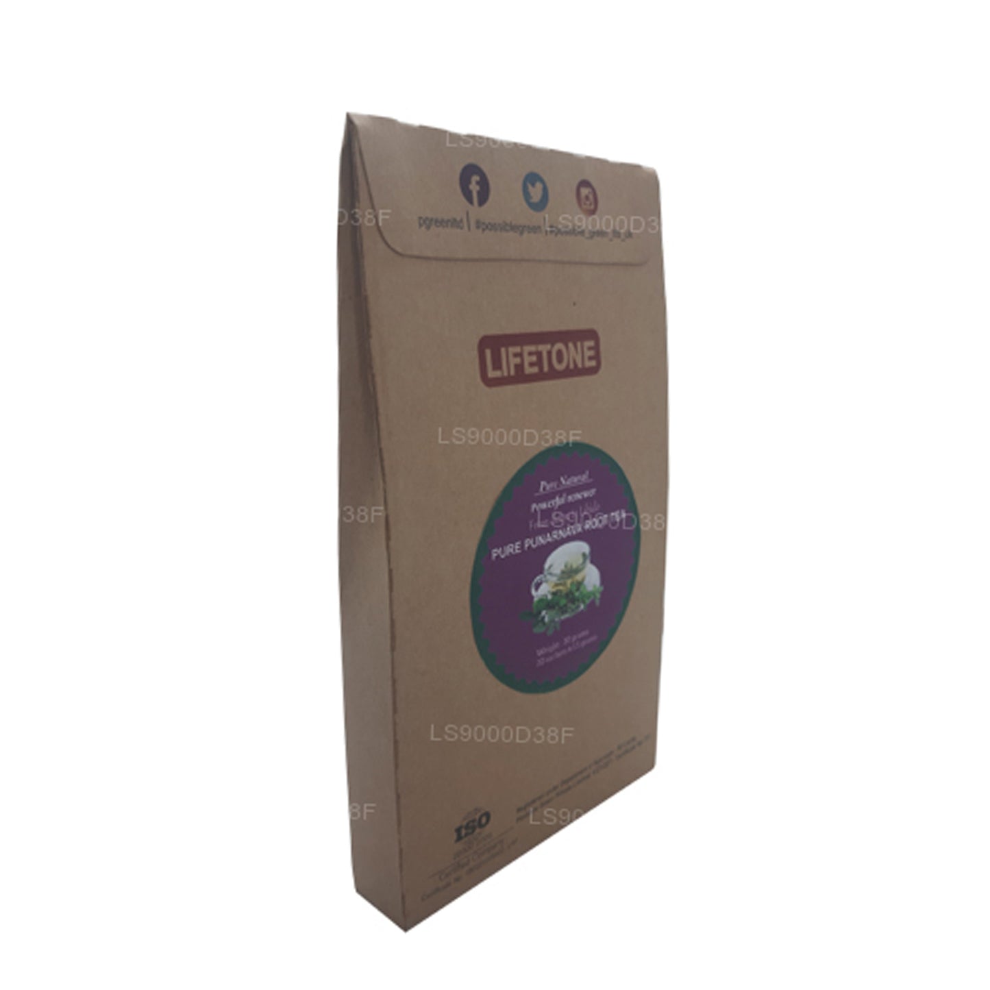 Lifetone Punarnava wortelthee (30 g) 20 theezakjes