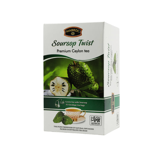 Mabroc Mabroc Fruity Range Zuurzak Twist Thee (37.5g) 25 theezakjes