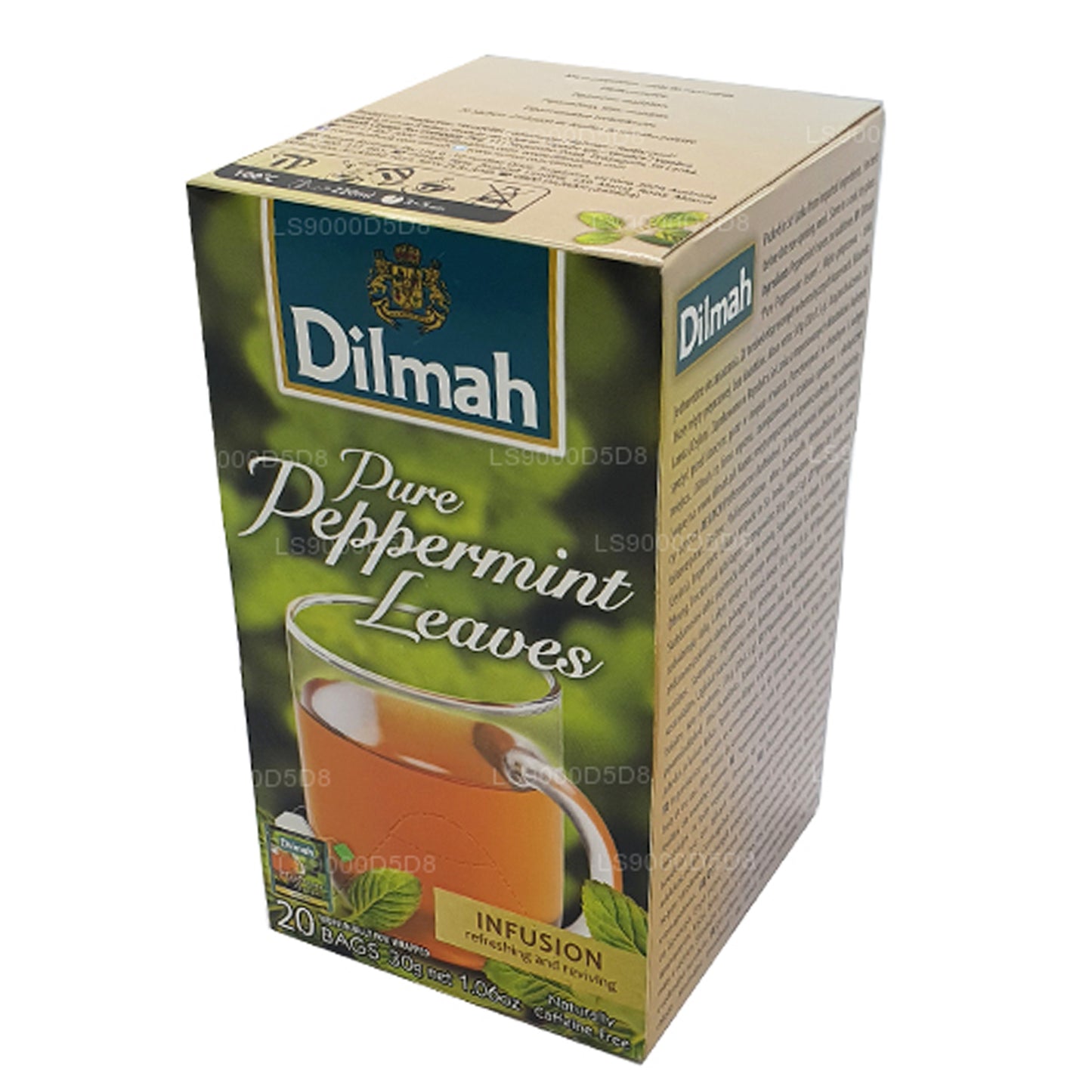 Dilmah Pure Peppermint Leaves (30 g) 20 theezakjes