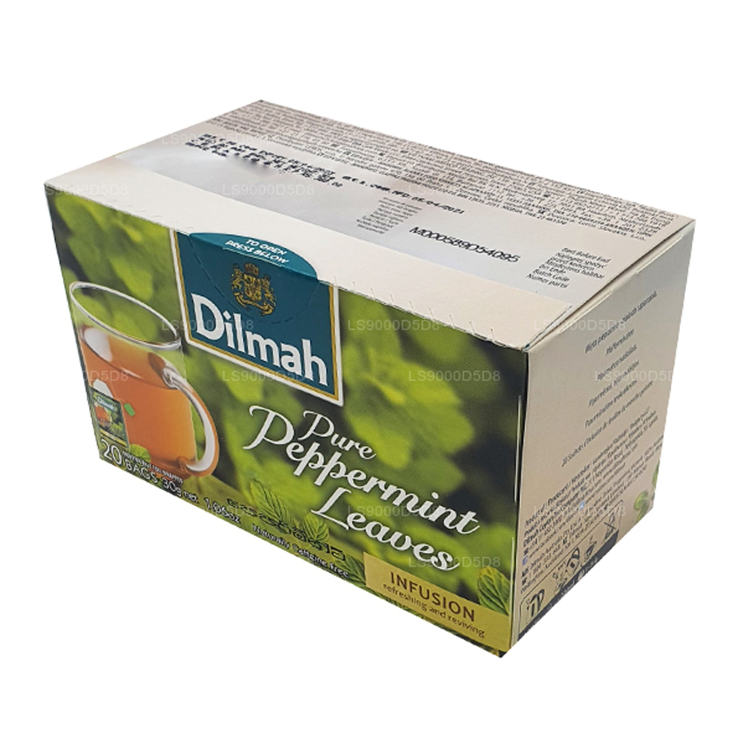 Dilmah Pure Peppermint Leaves (30 g) 20 theezakjes