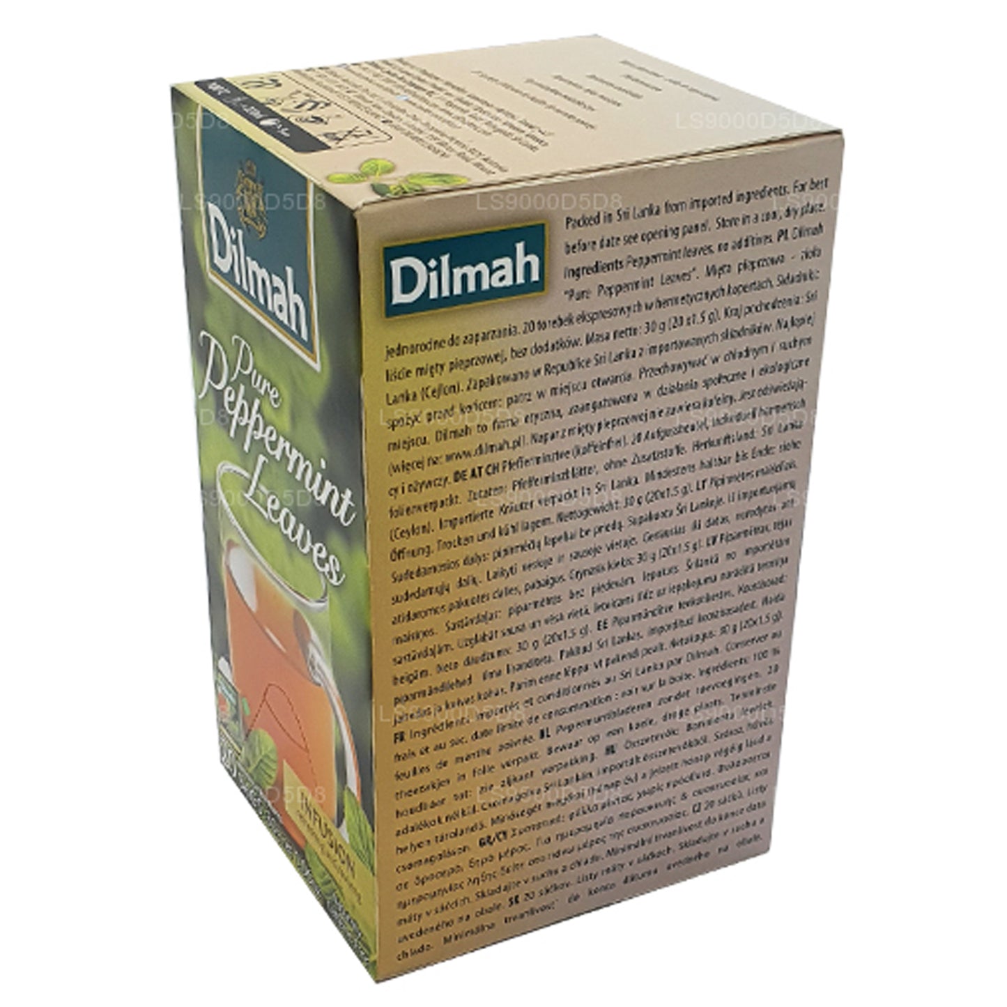 Dilmah Pure Peppermint Leaves (30 g) 20 theezakjes