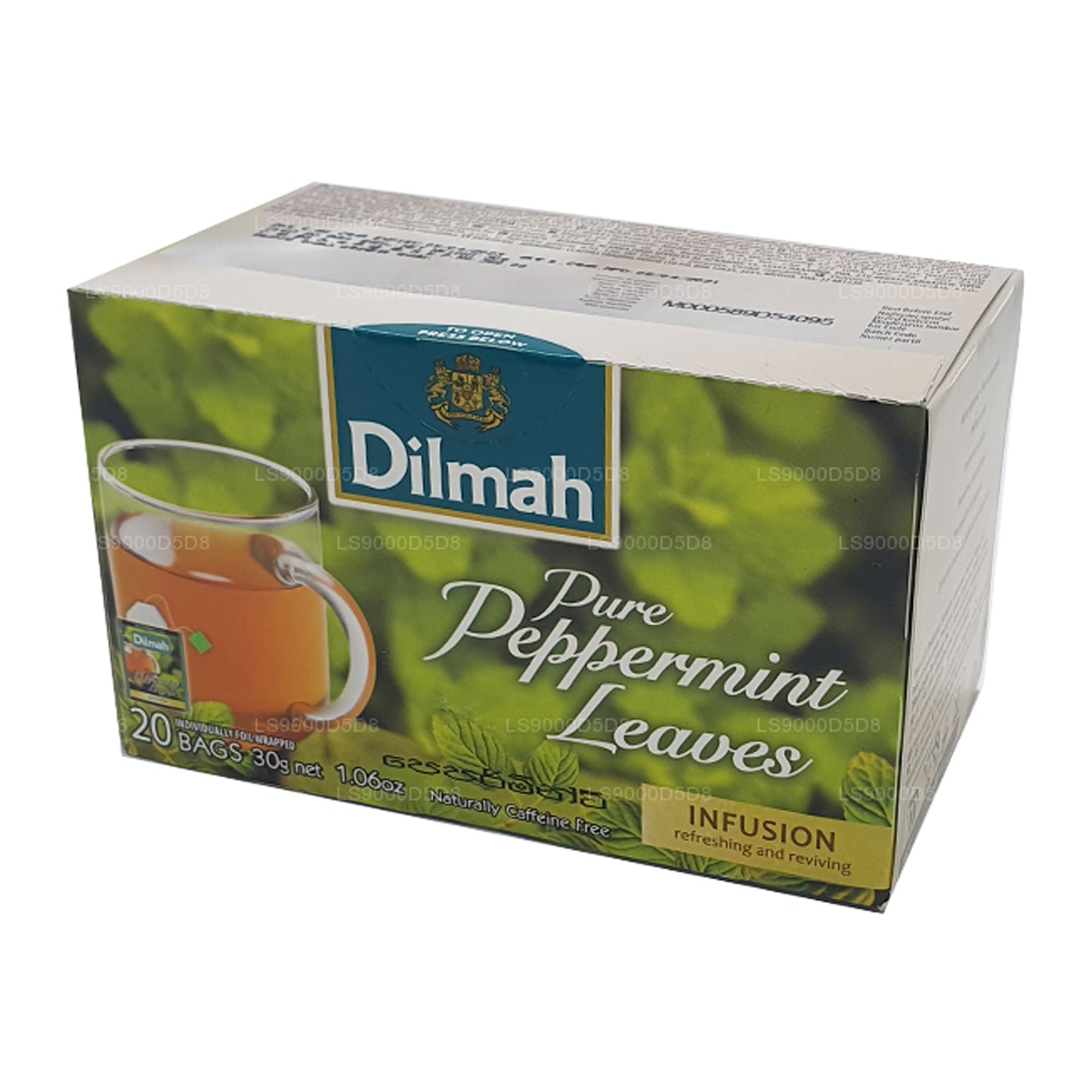 Dilmah Pure Peppermint Leaves (30 g) 20 theezakjes