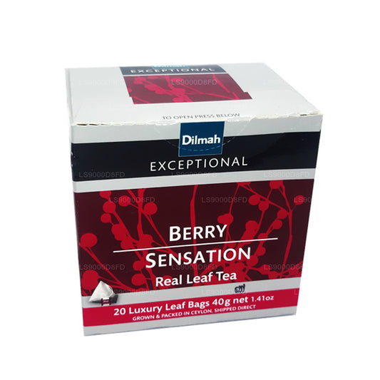 Dilmah Exceptional Berry Sensation Real Leaf-thee (40 g) 20 theezakjes