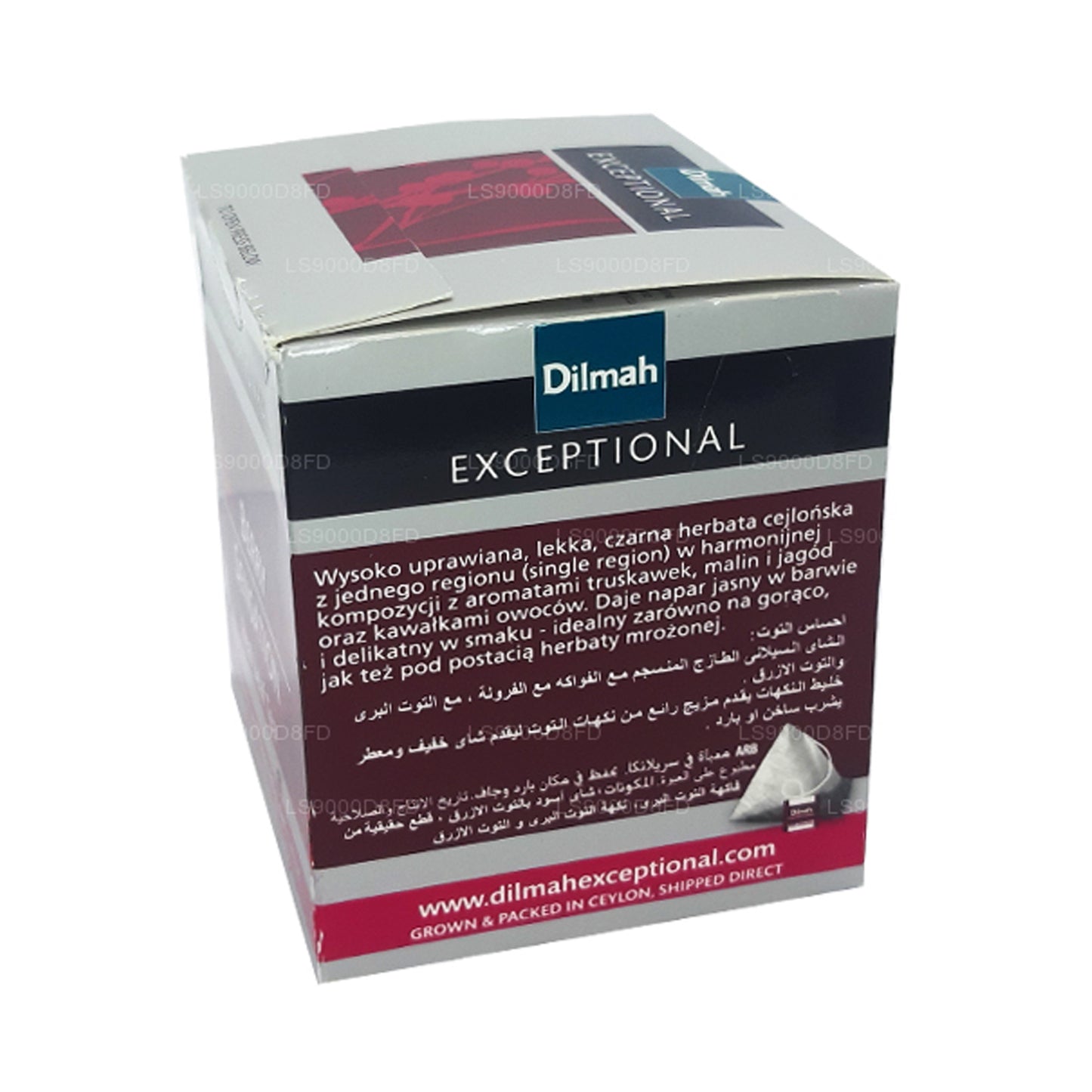 Dilmah Exceptional Berry Sensation Real Leaf-thee (40 g) 20 theezakjes