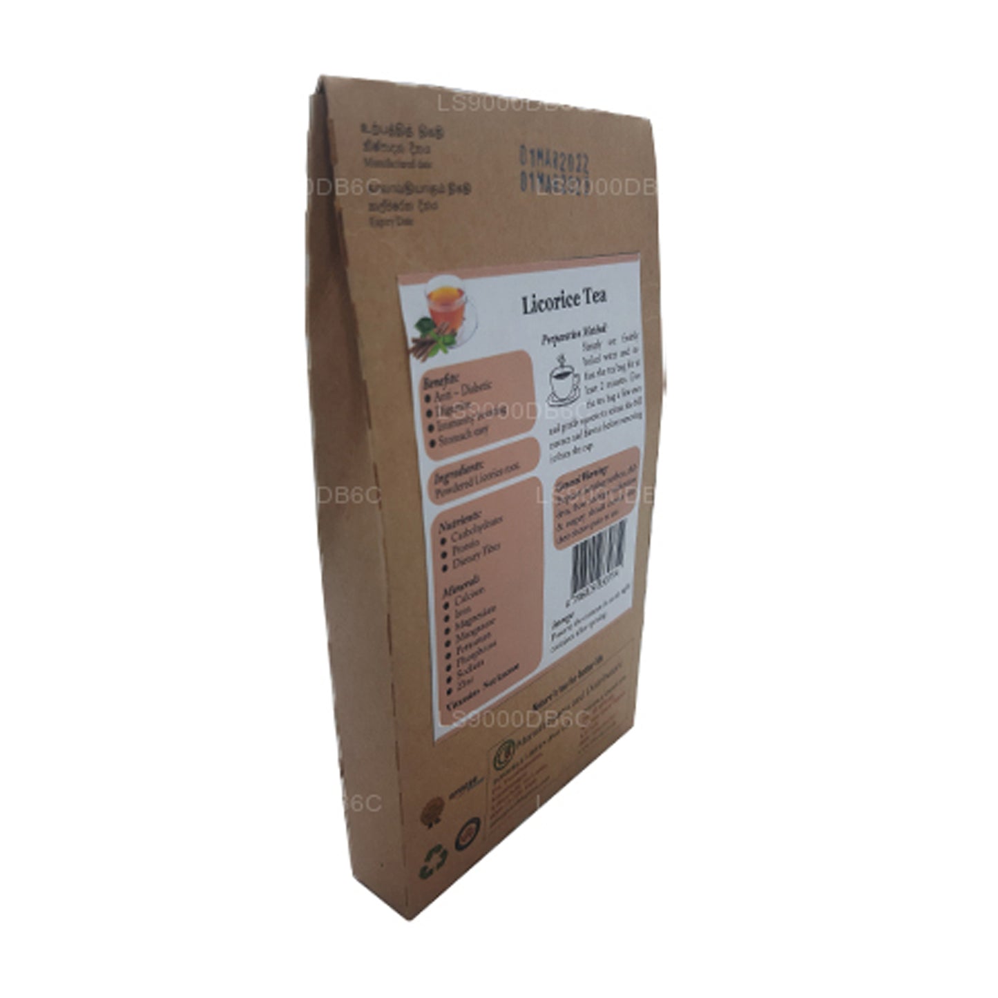 Lifetone Zoethoutthee (40 g)