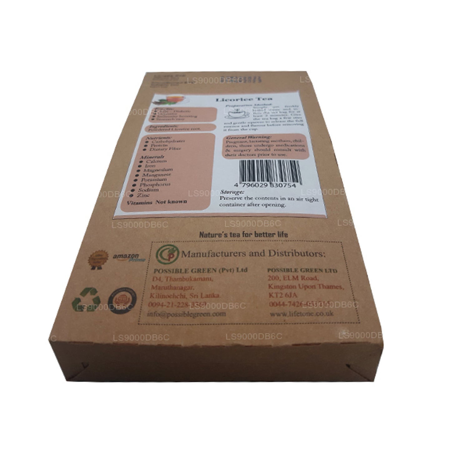 Lifetone Zoethoutthee (40 g)