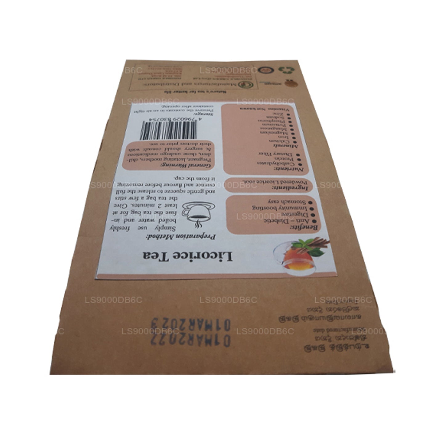 Lifetone Zoethoutthee (40 g)