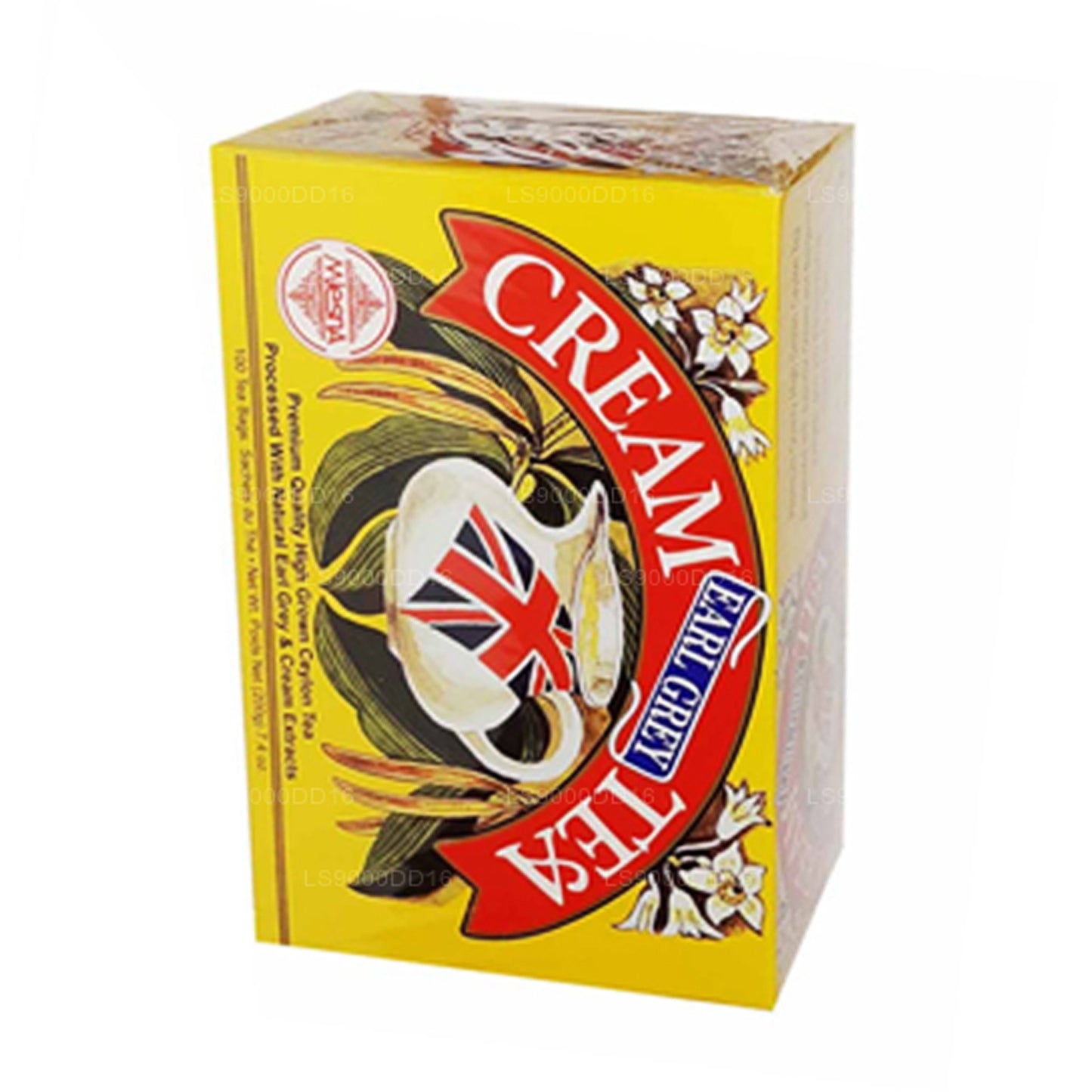 Mlesna Cream Earl Grey Thee (200 g) 100 theezakjes