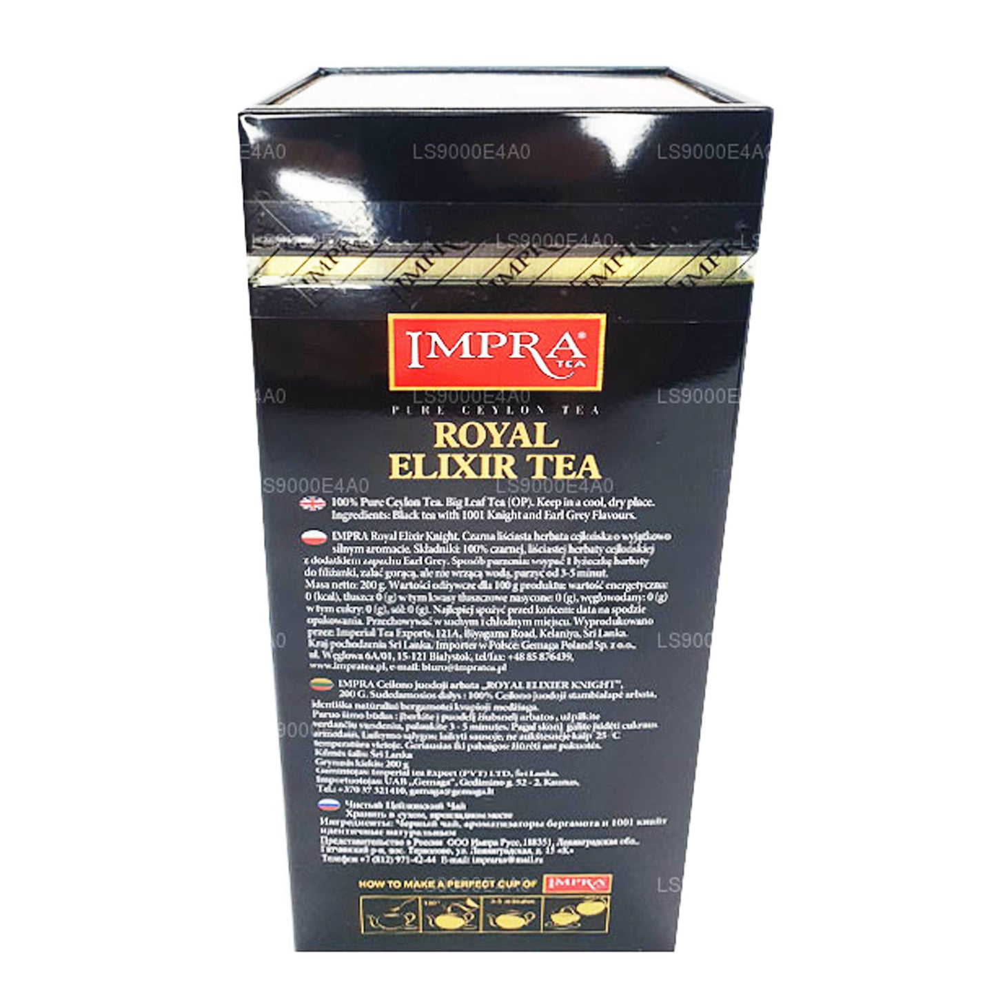 Impra Royal Elixir Knight pure Ceylon-thee (200 g)