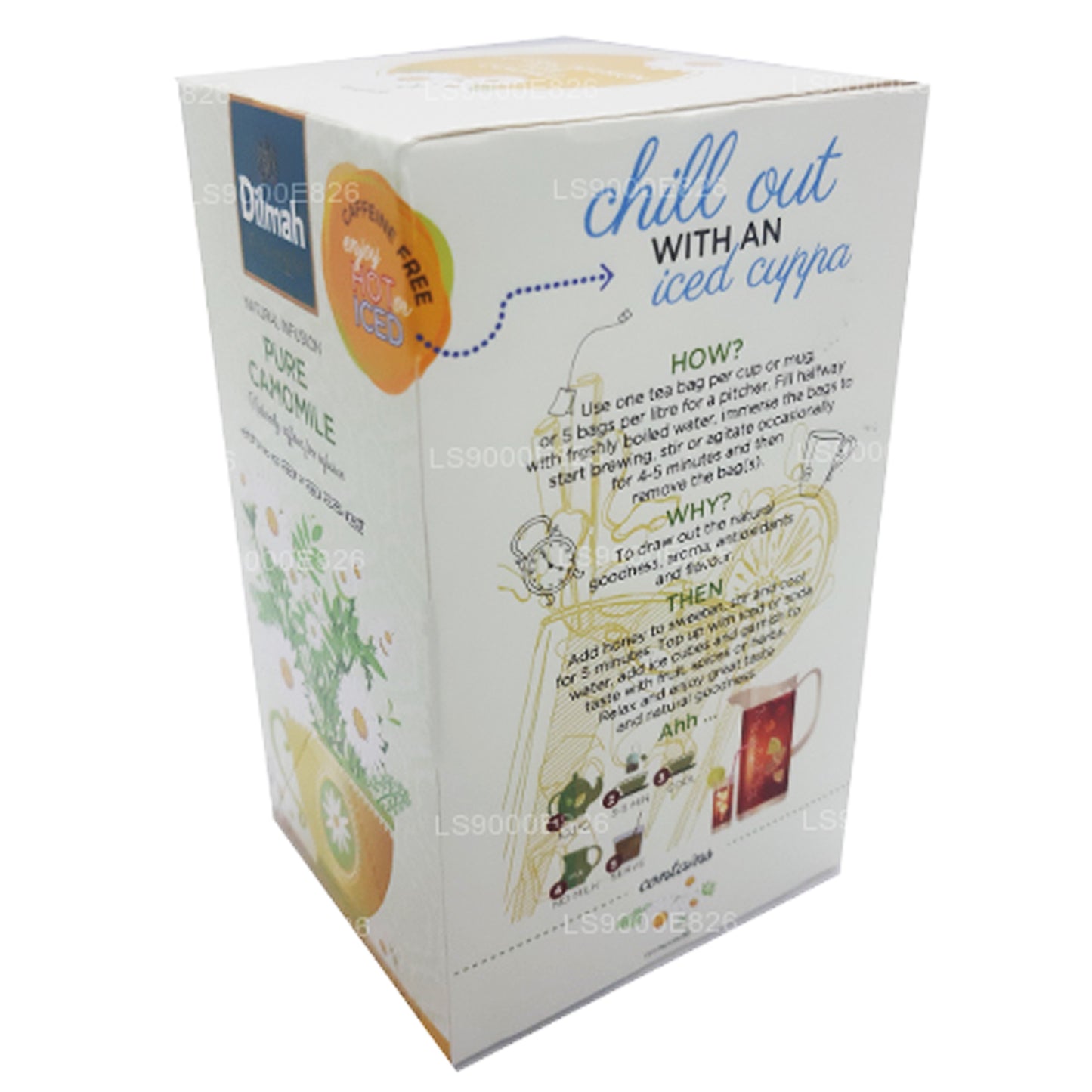 Dilmah Pure Camomile Flowers (30 g) 20 theezakjes