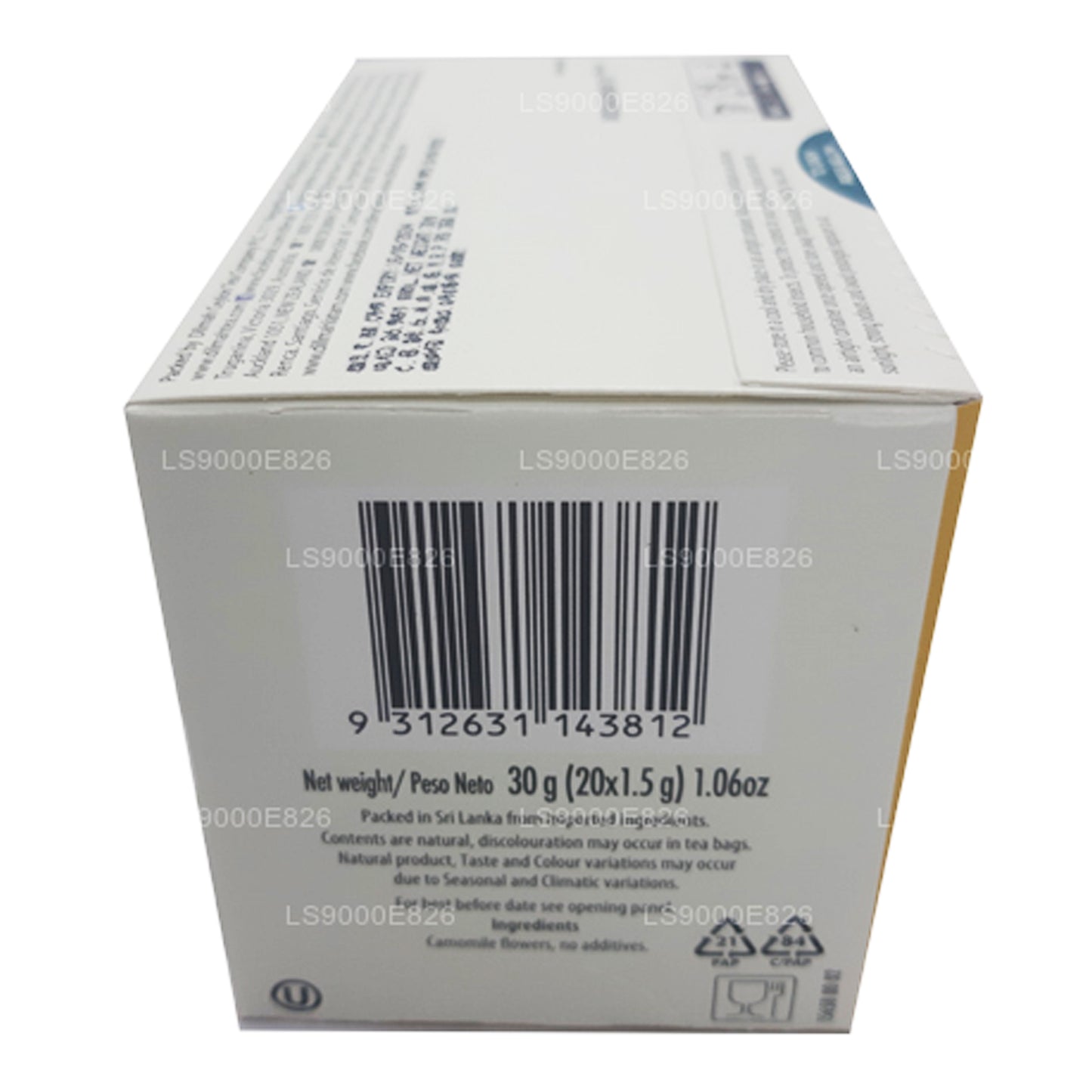 Dilmah Pure Camomile Flowers (30 g) 20 theezakjes