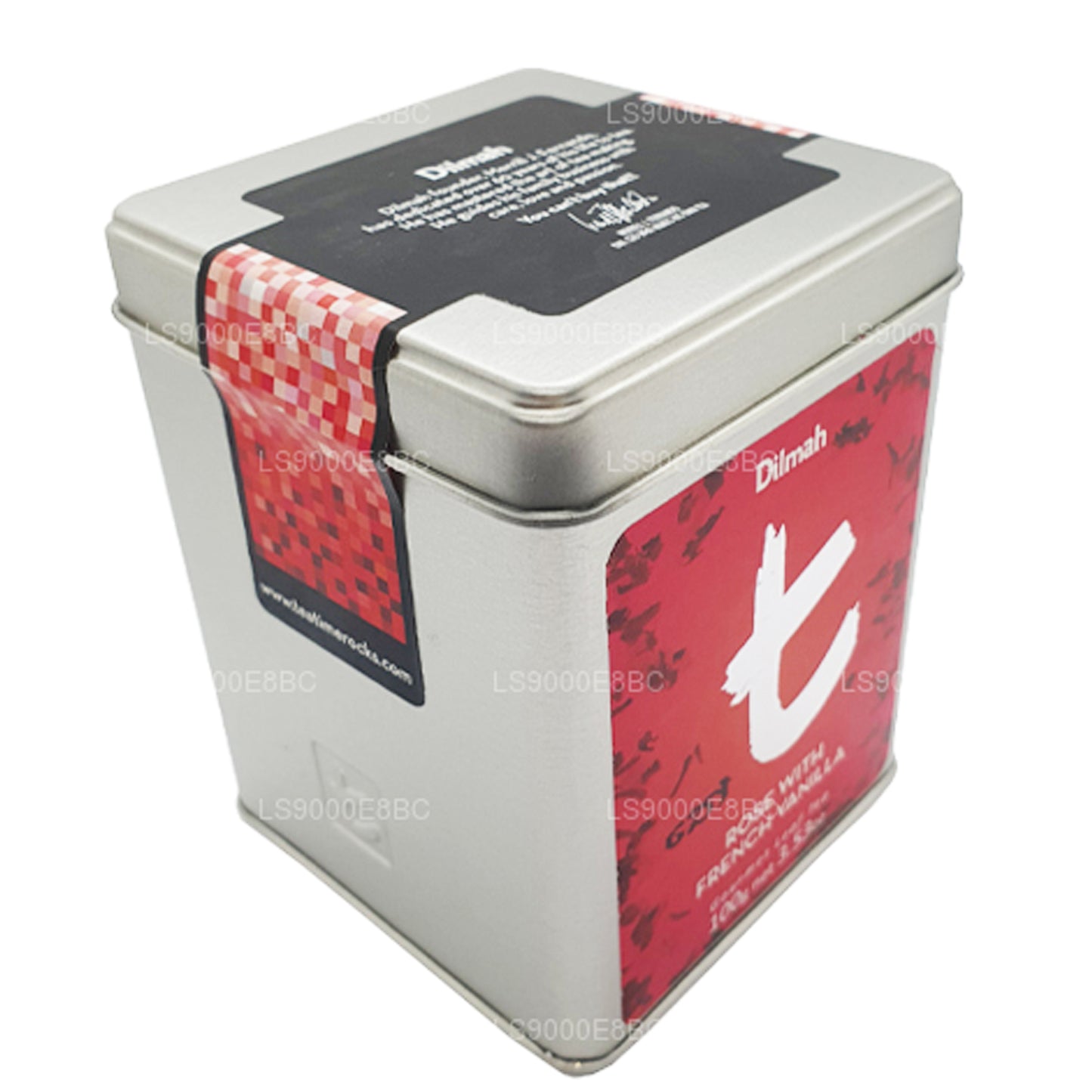 Dilmah T-serie Rose met Franse vanillethee met losse blaadjes (100 g)