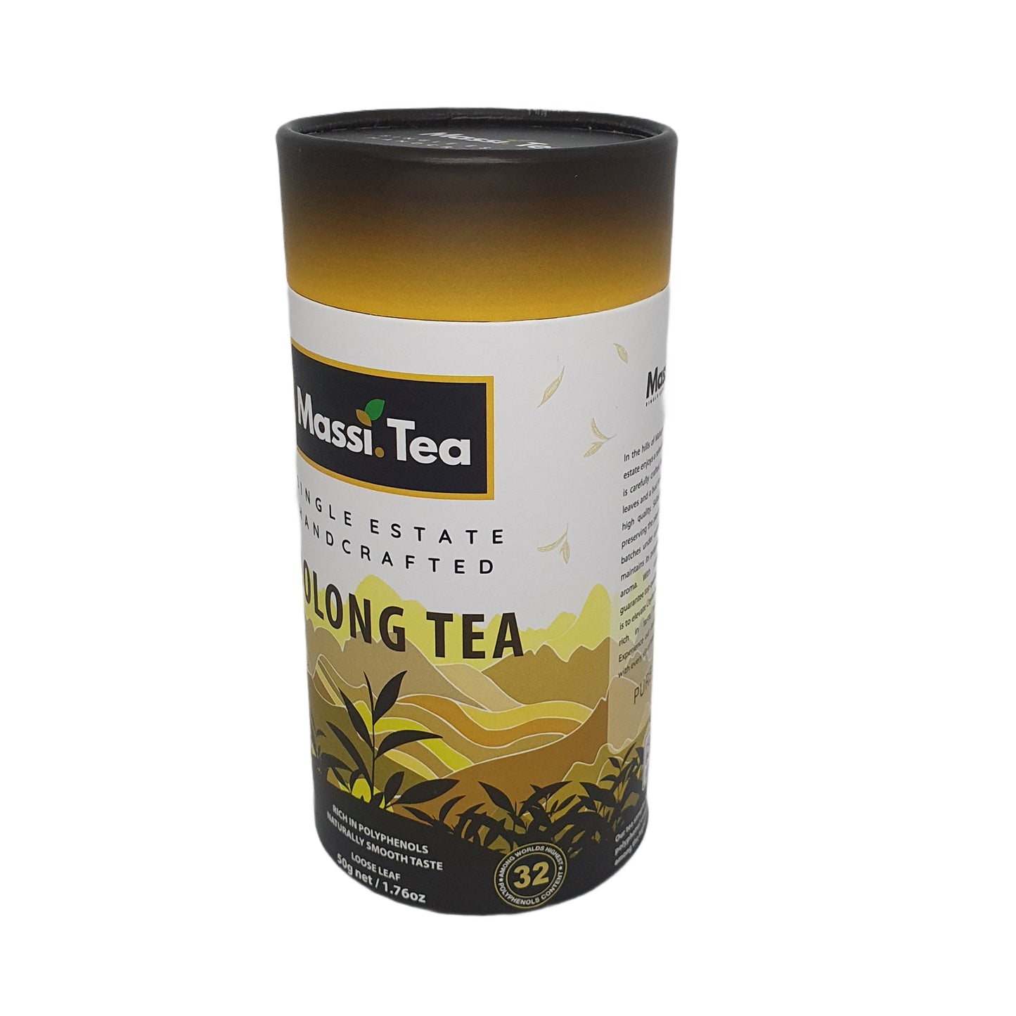 Massi Tea Single Estate handgemaakte Oolong-thee (50 g)