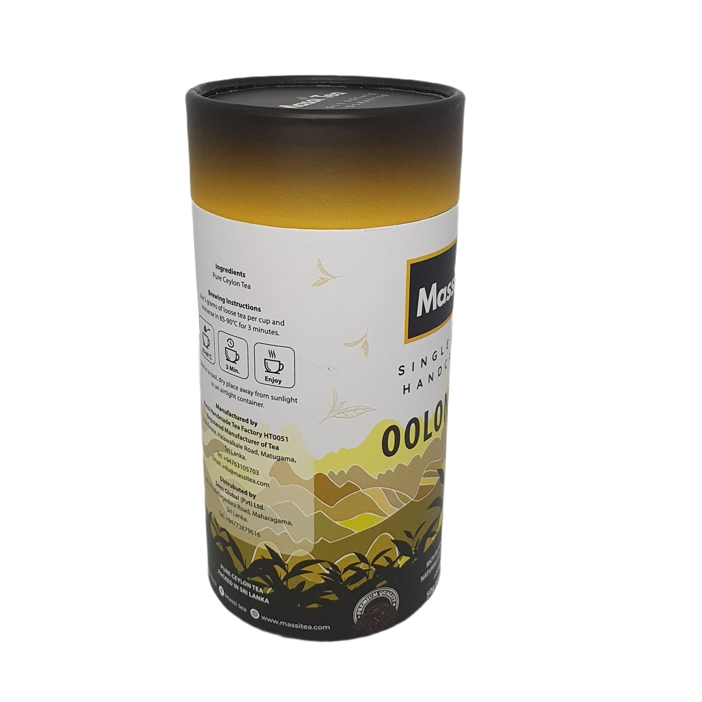 Massi Tea Single Estate handgemaakte Oolong-thee (50 g)