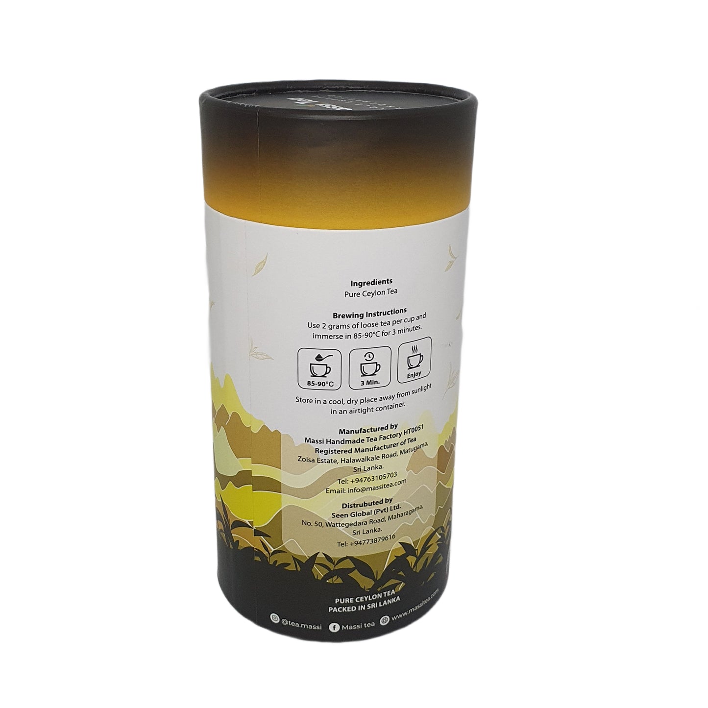Massi Tea Single Estate handgemaakte Oolong-thee (50 g)
