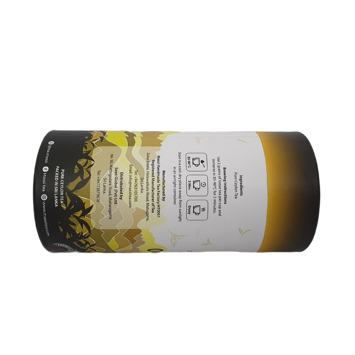 Massi Tea Single Estate handgemaakte Oolong-thee (50 g)