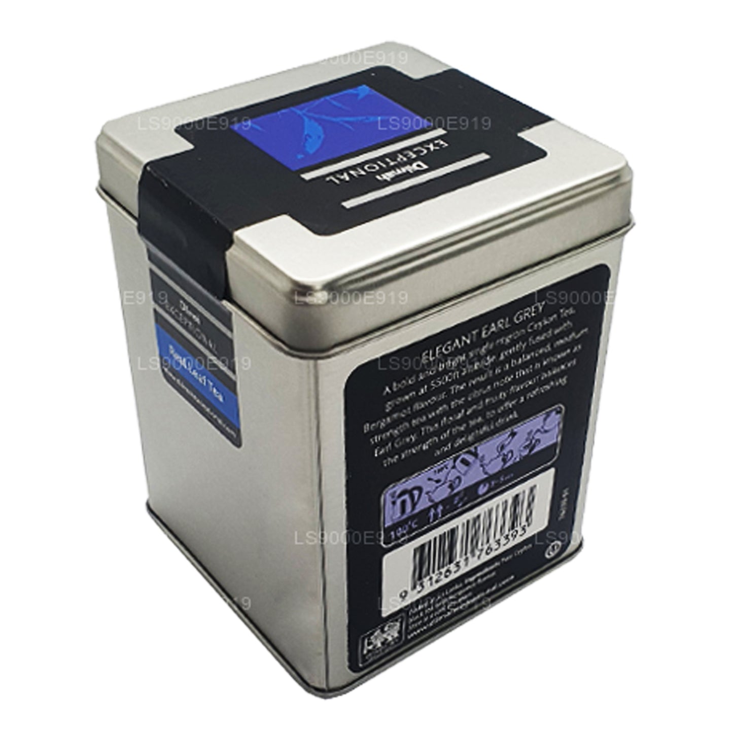 Dilmah uitzonderlijke elegante Earl Grey Real Leaf-thee (100 g)