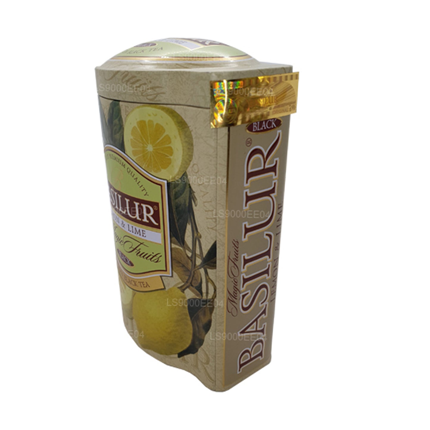 Basilur Magic Fruits Citroen en limoen (100 g) Tin Caddy