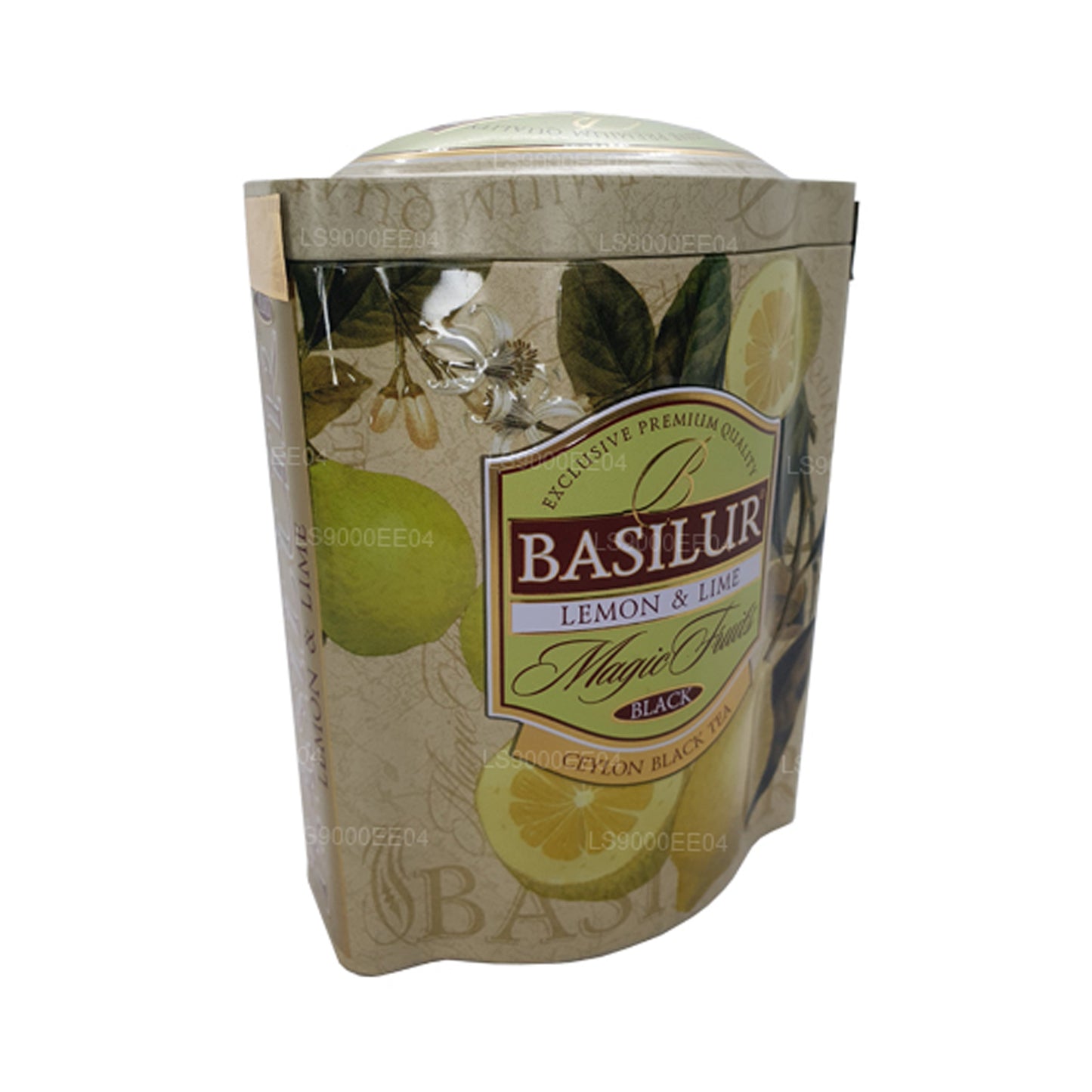 Basilur Magic Fruits Citroen en limoen (100 g) Tin Caddy