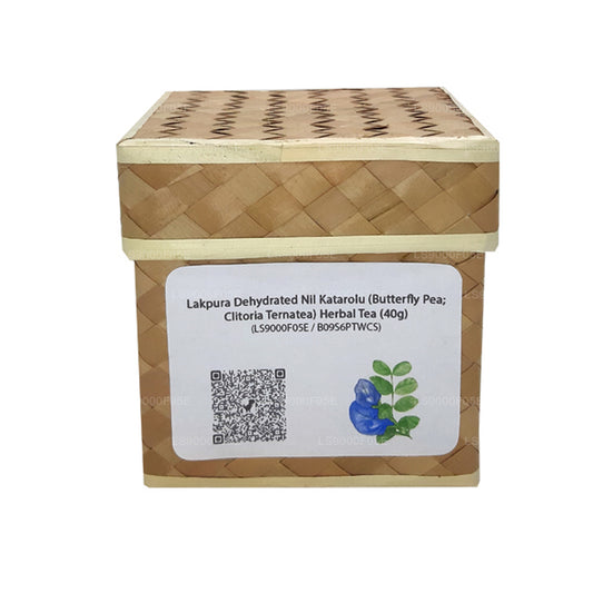 Lakpura gedehydrateerde nagelkatarolu (vlindererwt; Clitoria Ternatea) Kruidenthee (40 g)