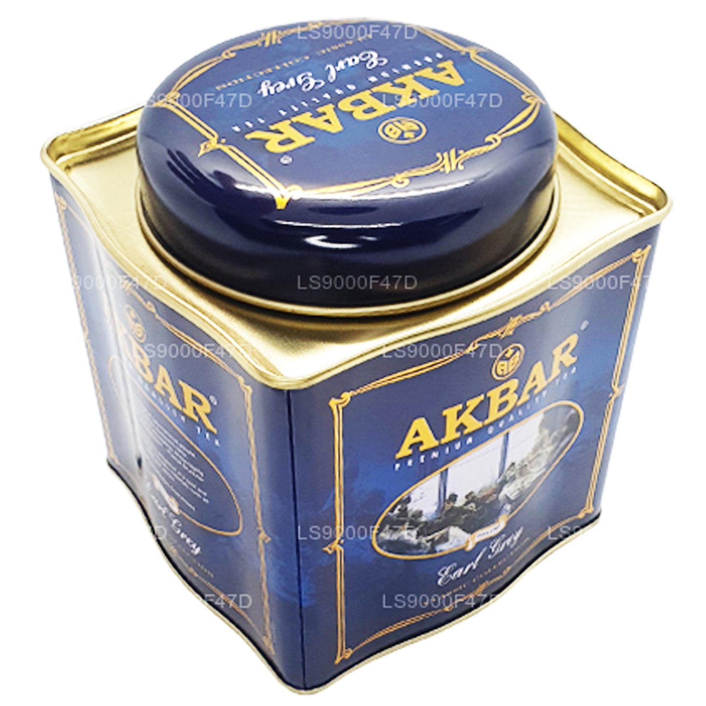 Akbar Classic Earl Grey Leaf thee (250 g) blikje
