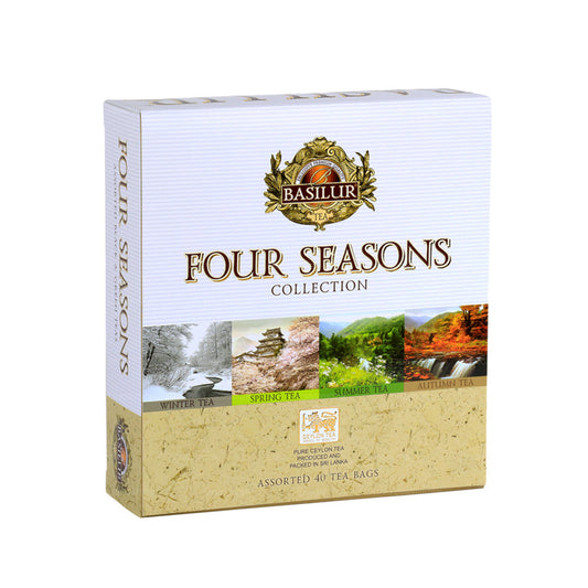 Basilur „Four Seasons Assorted” (70 g) 40 theezakjes met envelop