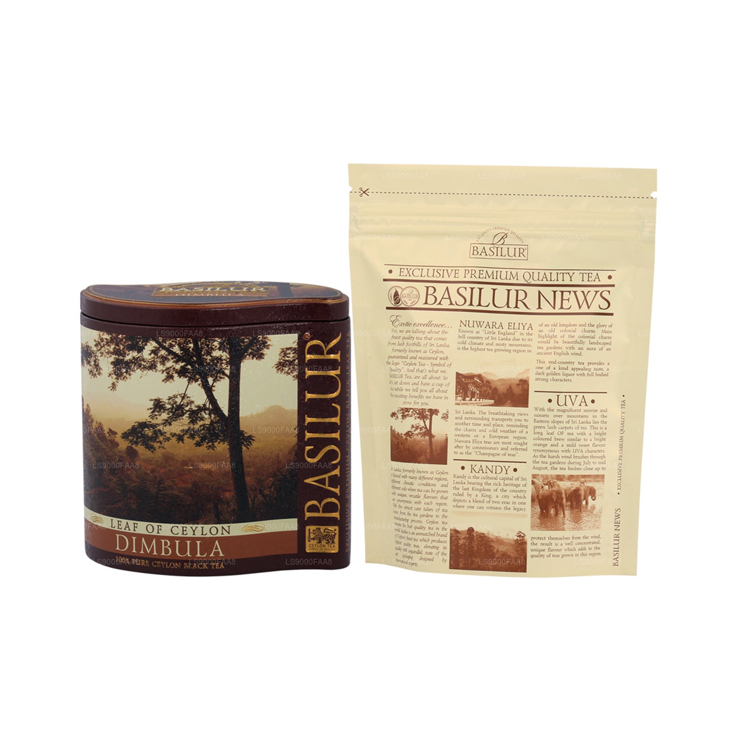 Basilur Leaf of Ceylon „Dimbula” (100 g) Caddy