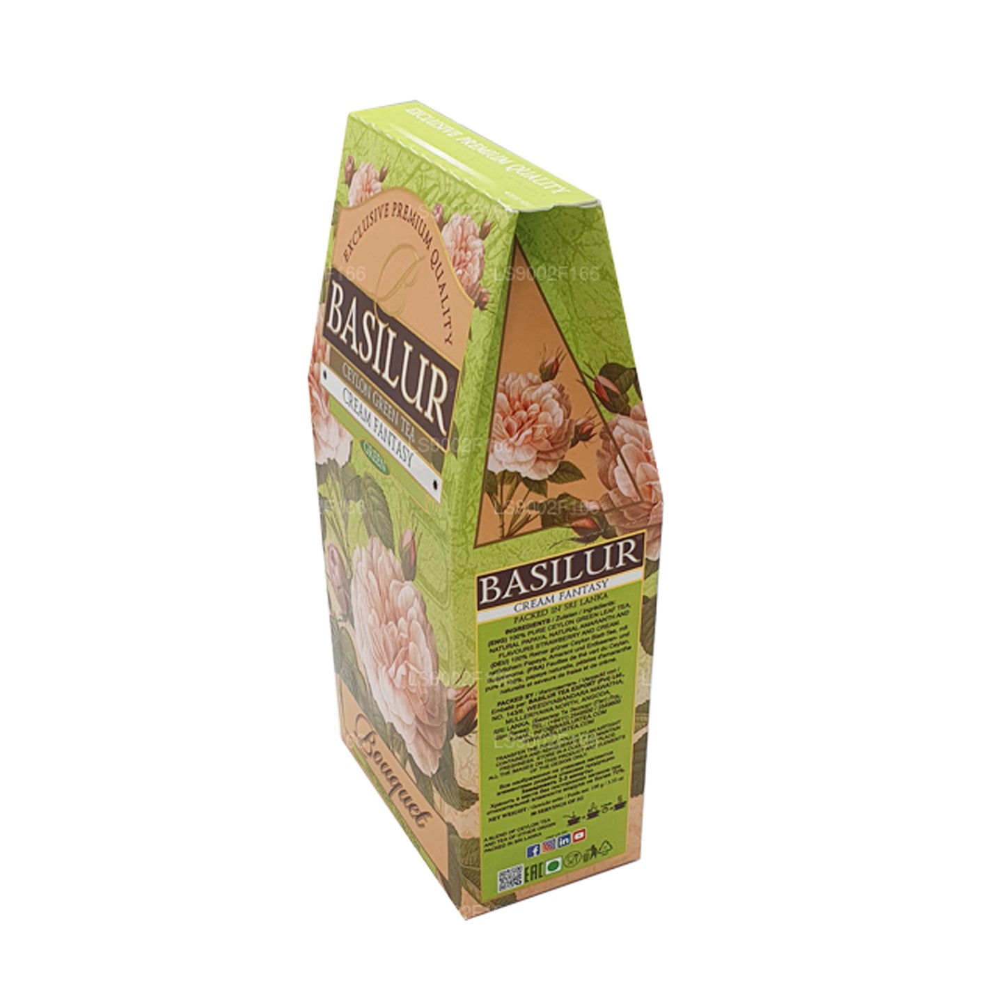 Basilur Cream Fantasy Ceylon groene thee (100 g)