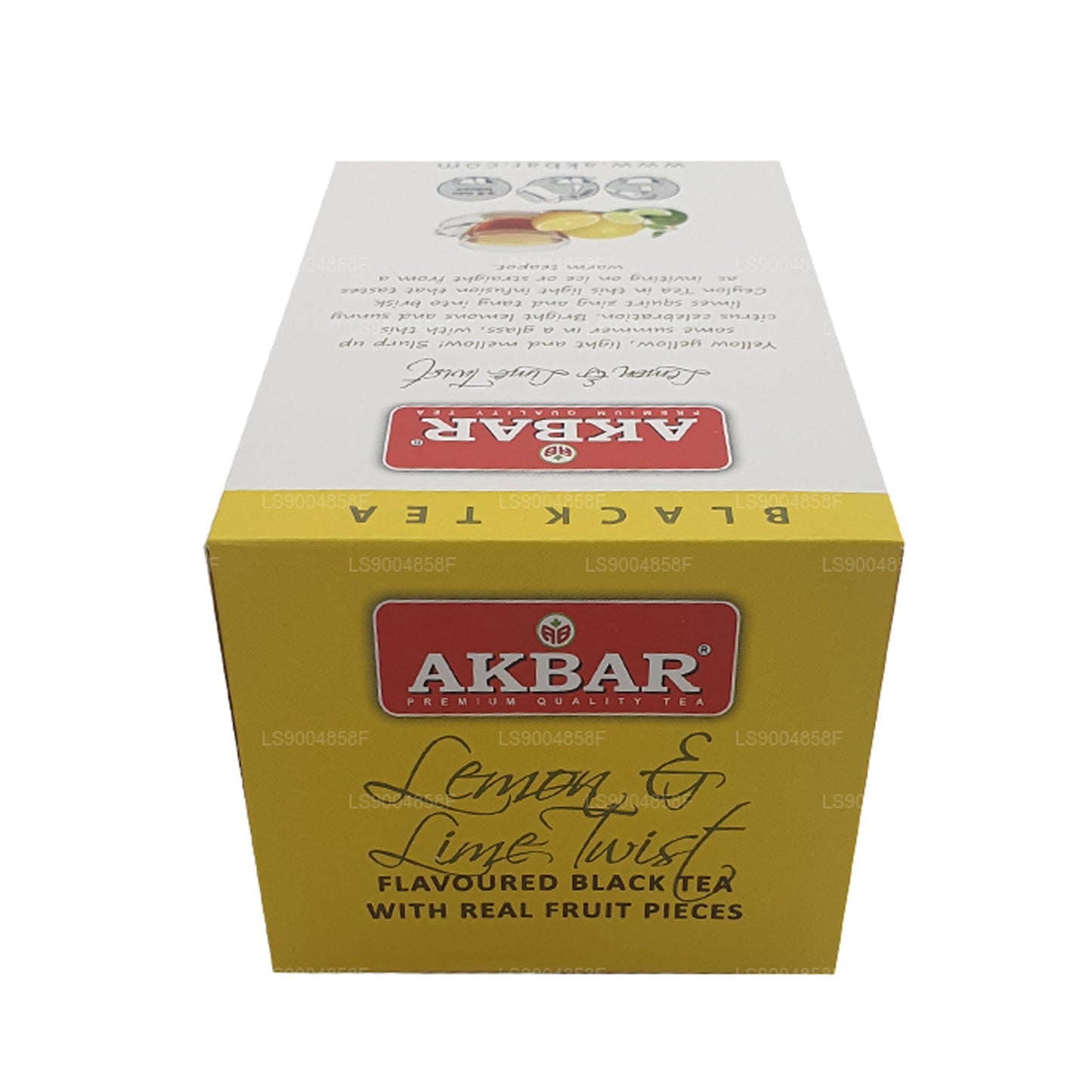 Akbar Twist thee met citroen en limoen (40 g) 20 theezakjes