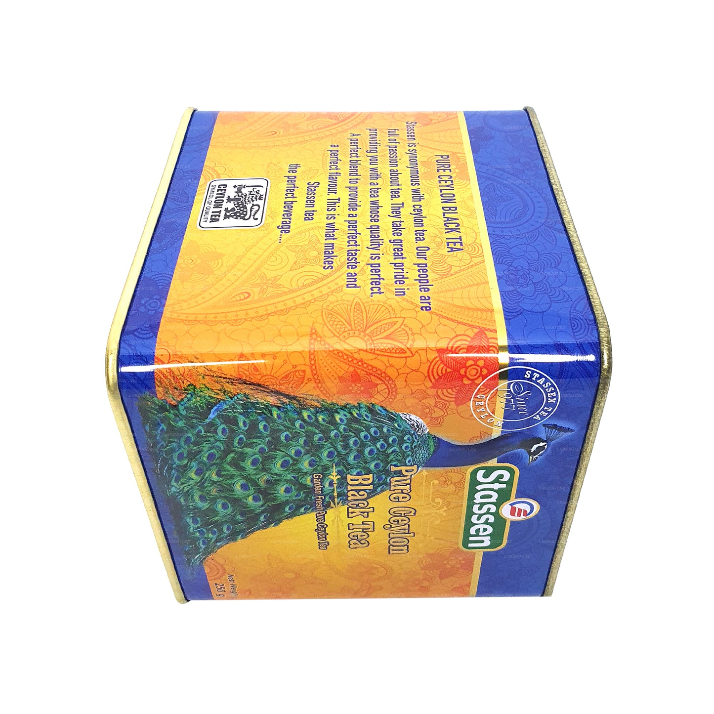 Stassen Pure Ceylon zwarte thee (250 g) blik