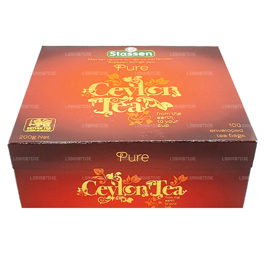 Stassen Pure Ceylon zwarte thee (200 g) 100 theezakjes