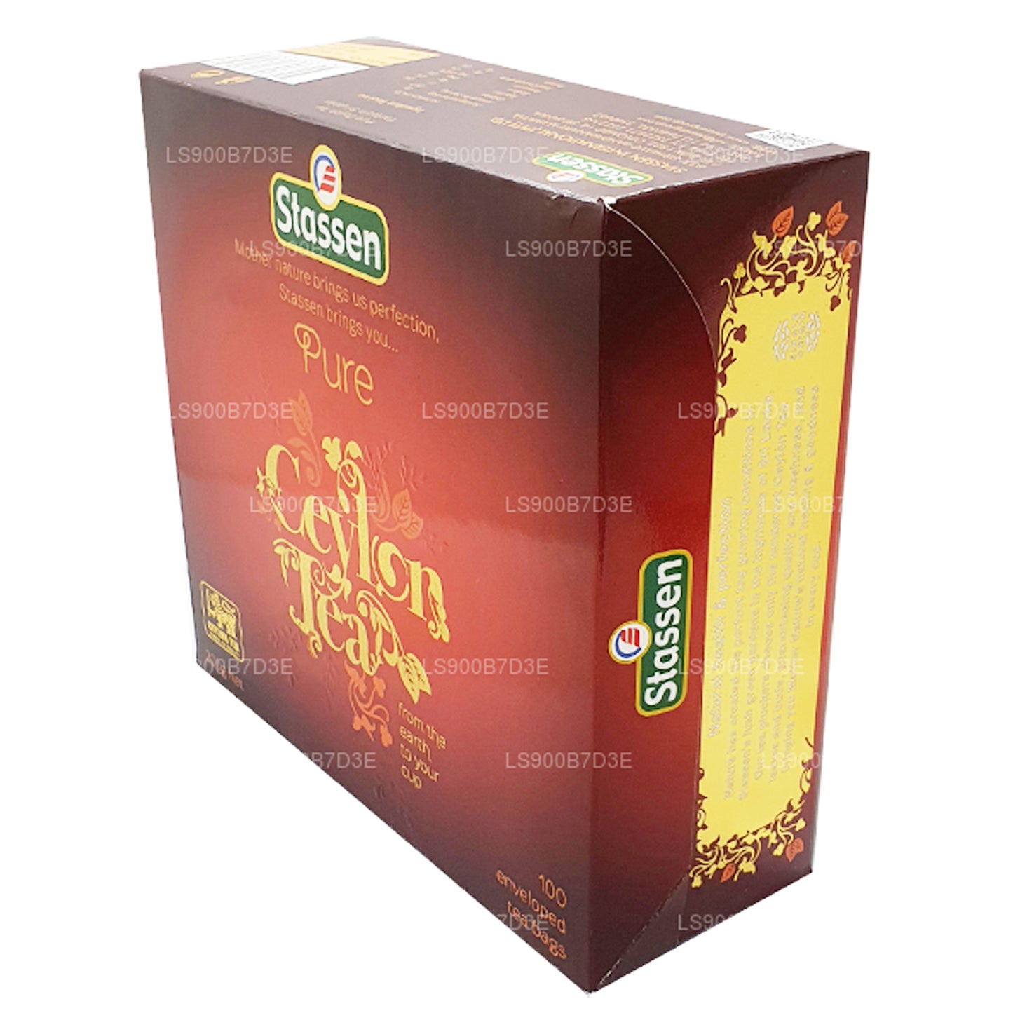 Stassen Pure Ceylon zwarte thee (200 g) 100 theezakjes