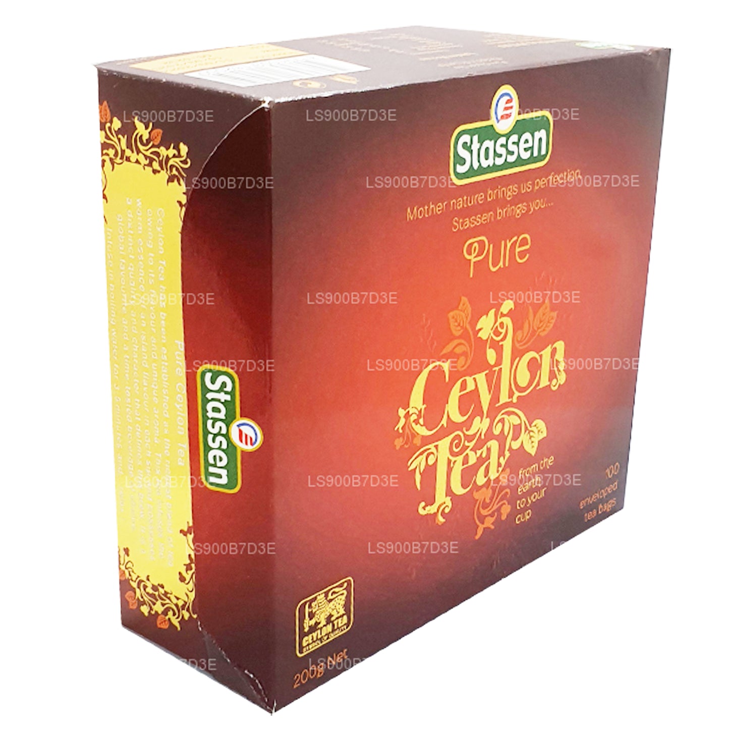 Stassen Pure Ceylon zwarte thee (200 g) 100 theezakjes