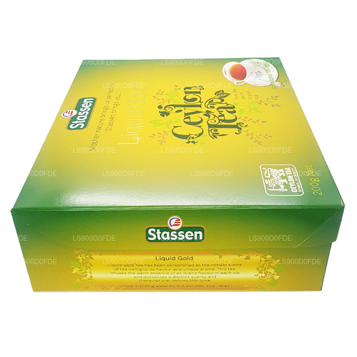 Stassen vloeibare gouden thee (200 g) 100 theezakjes