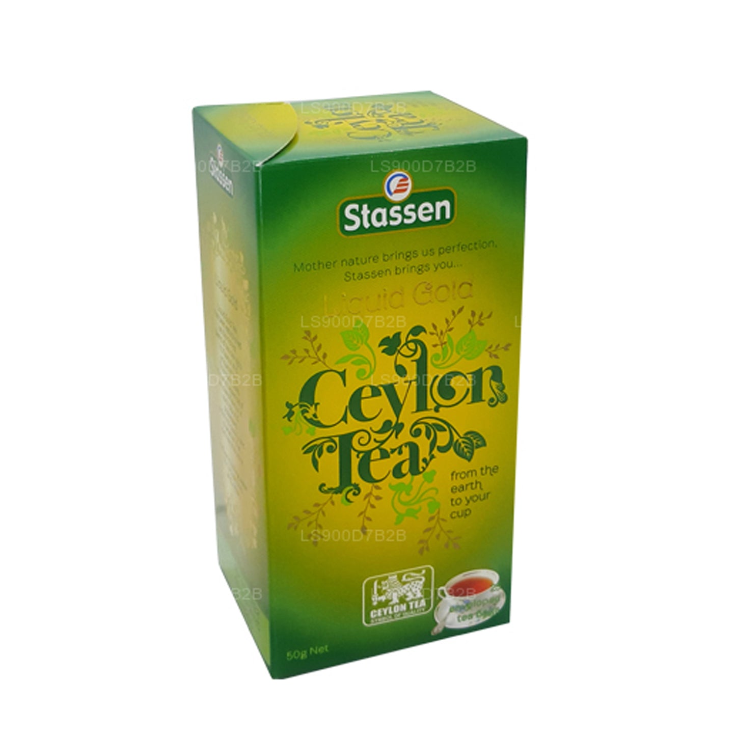 Stassen vloeibare gouden thee (50 g) 25 theezakjes