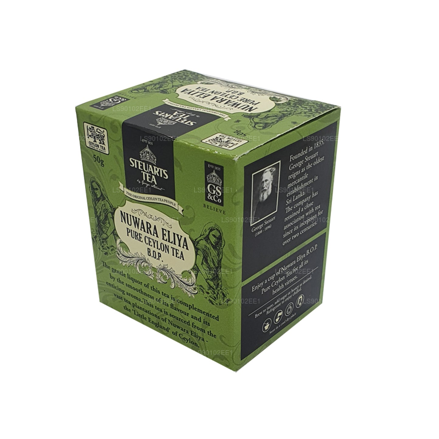 George Steuart Nuwara Eliya BOP bladthee (50 g)