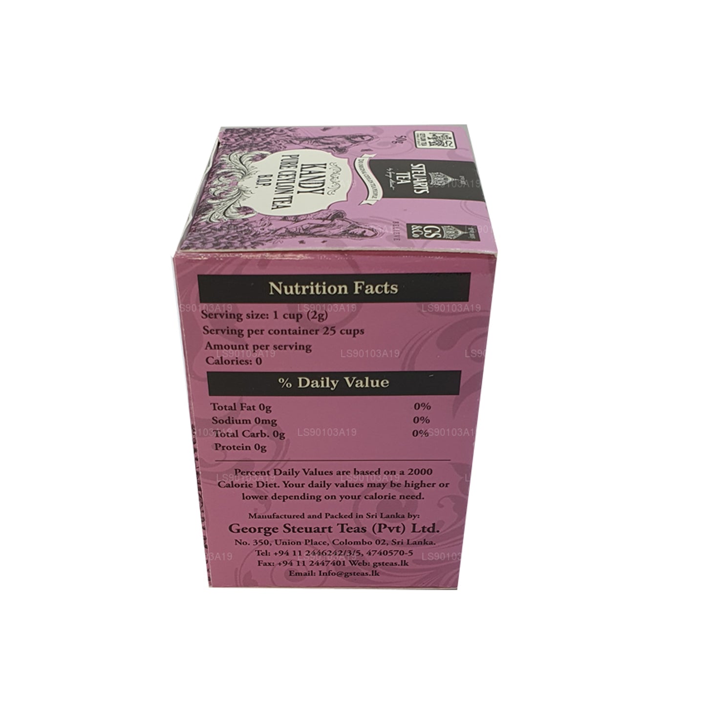 George Steuart Kandy BOP Bladthee (50g)