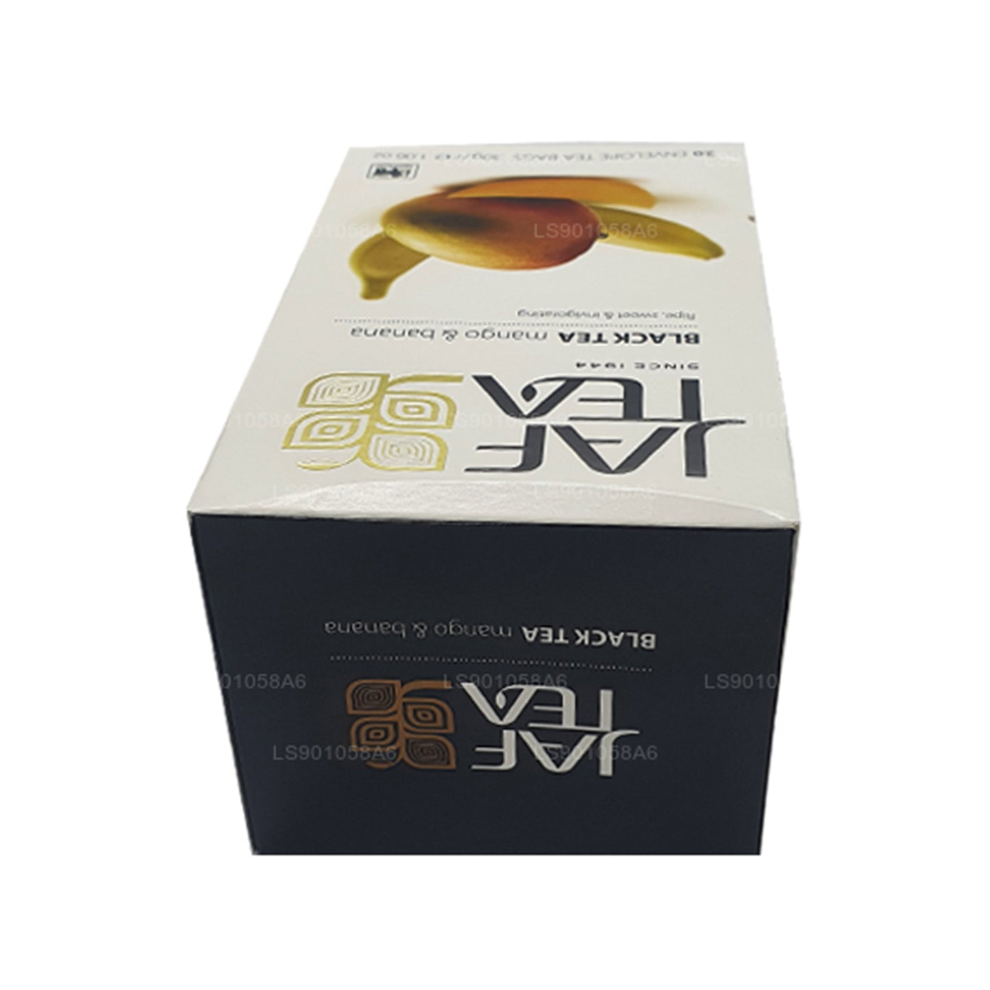 Jaf Tea Pure Fruits Collection Zwarte thee Mango Banaan (30 g) 20 theezakjes