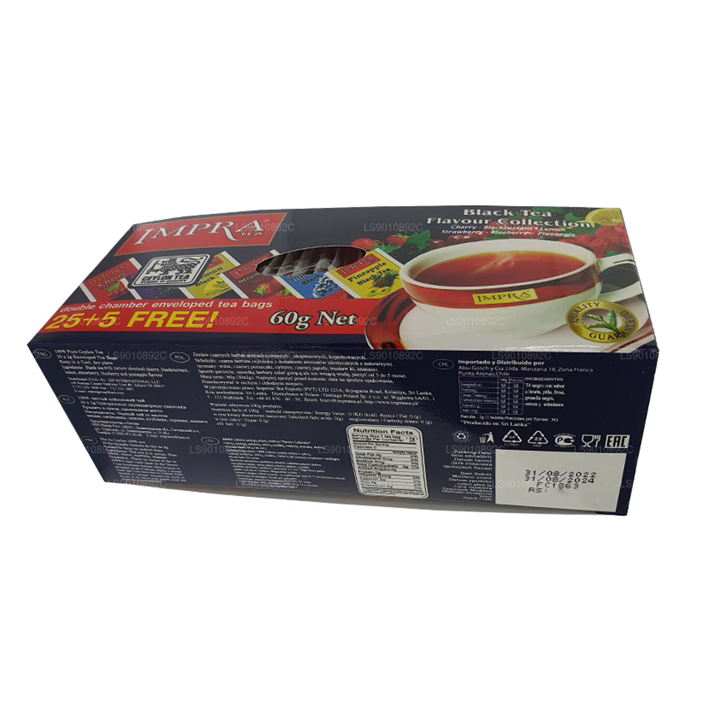 Impra Flavour Collection Ceylon zwarte thee (60 g) 30 theezakjes