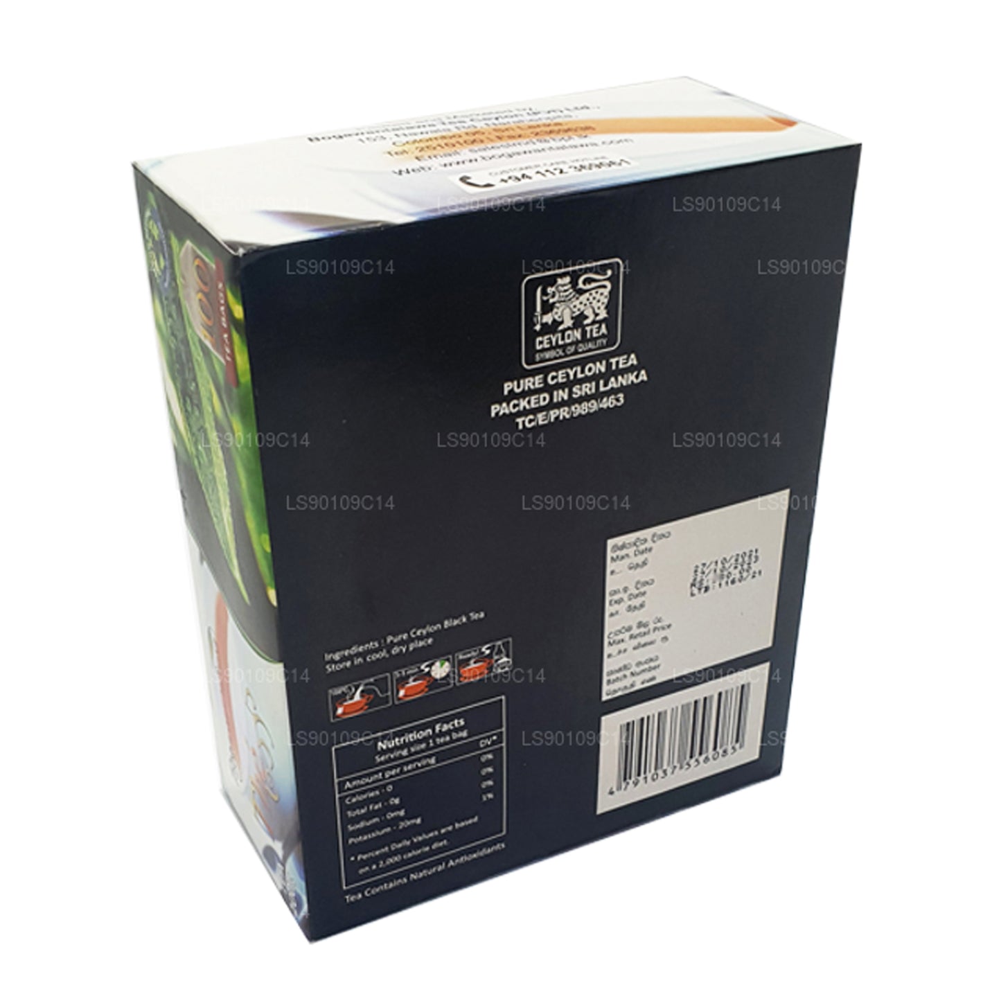 Bogawantalawa thee (200 g) 100 theezakjes