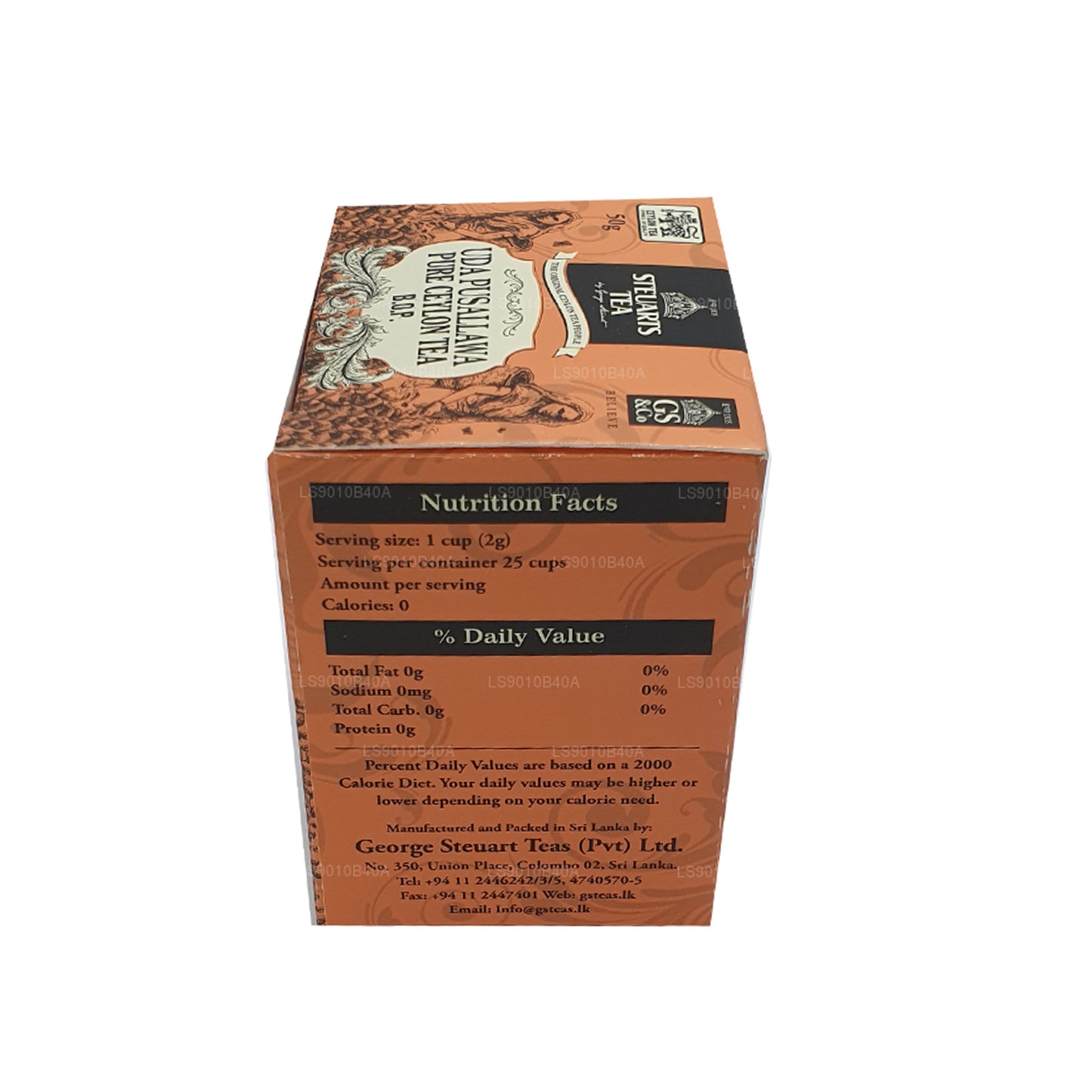 George Steuart Uda Pusallawa BOP-bladthee (50 g)