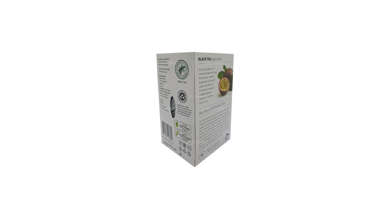 Jaf Tea Pure Fruits Collection Zwarte thee Passievruchtfolie Envelop theezakjes (30 g)