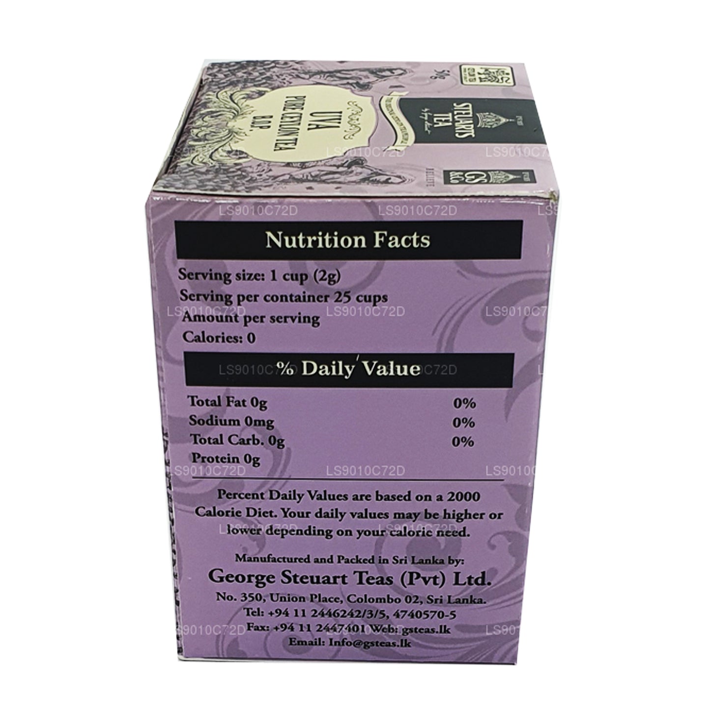 George Steuart Uva BOP bladthee (50 g)