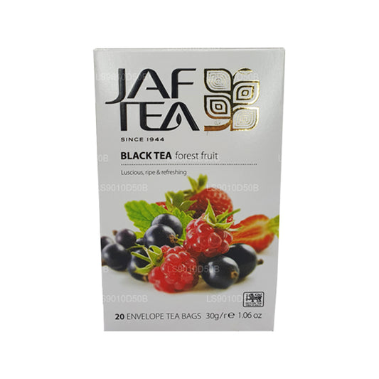 Jaf Tea Pure Fruits Collection Black Tea Forest Fruit (30 g) 20 theezakjes